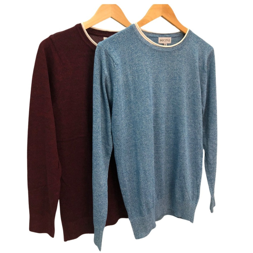 Malha Masculina Gola Redonda The Style Box