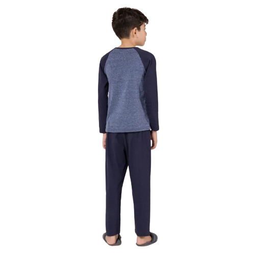 Pijama Manga Longa Masculino Infantil