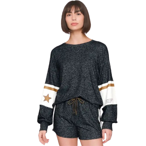 Pijama Manga Longa Short Easy Soft Lua Luá