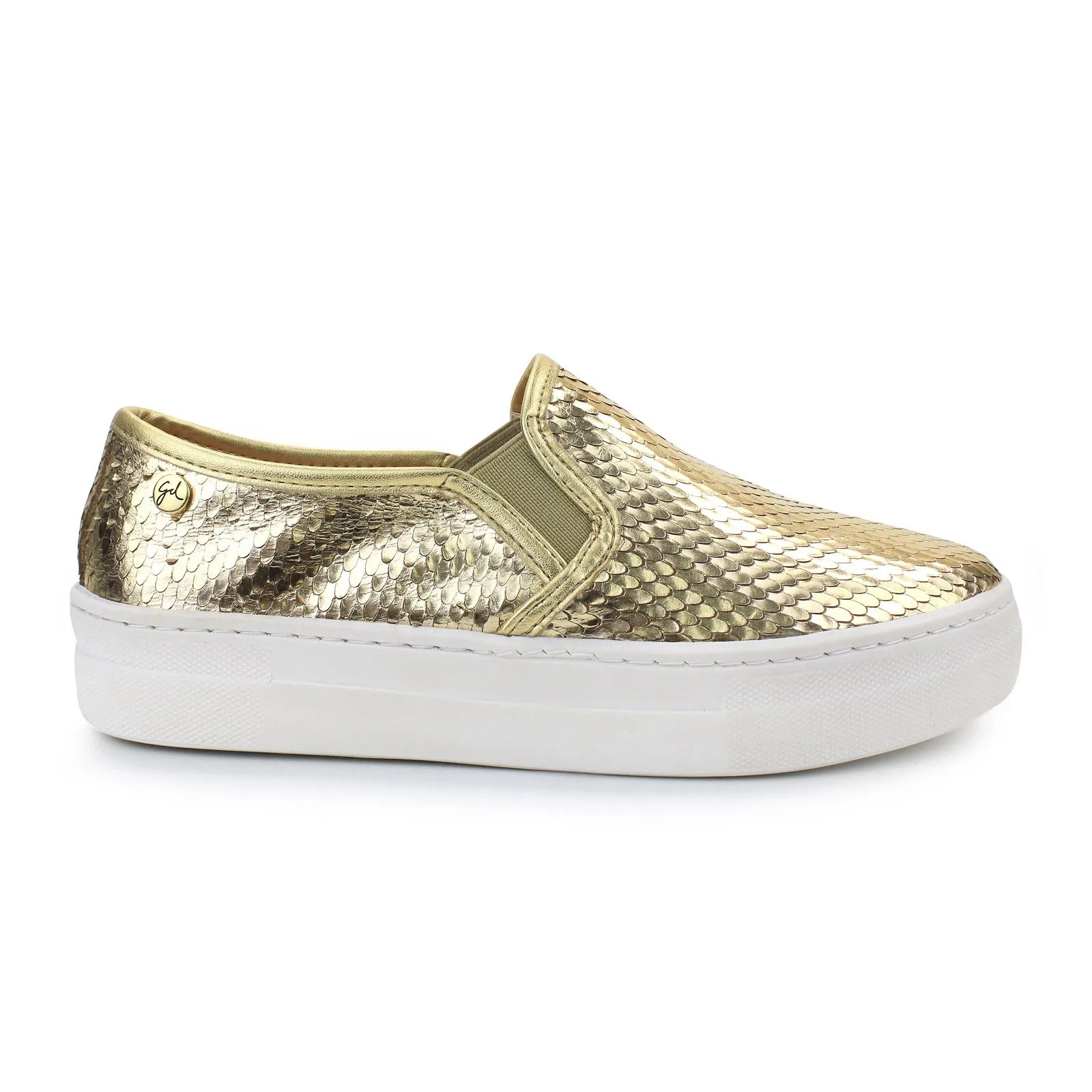 Tênis Cobra Lux Dourado Giulia Domna