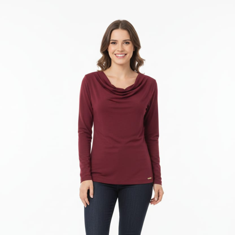 Blusa Feminina em Modal A Evolução do Algodão com Conforto - Lua Luá