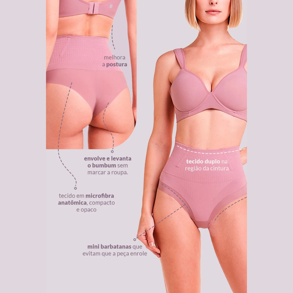 Calcinha Fio Modeladora Diminui Medidas e Valorizar a Cintura