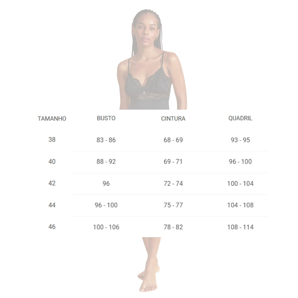 Short Doll de Microfibra com Renda, Conforto e Sensualidade em Cada Detalhe