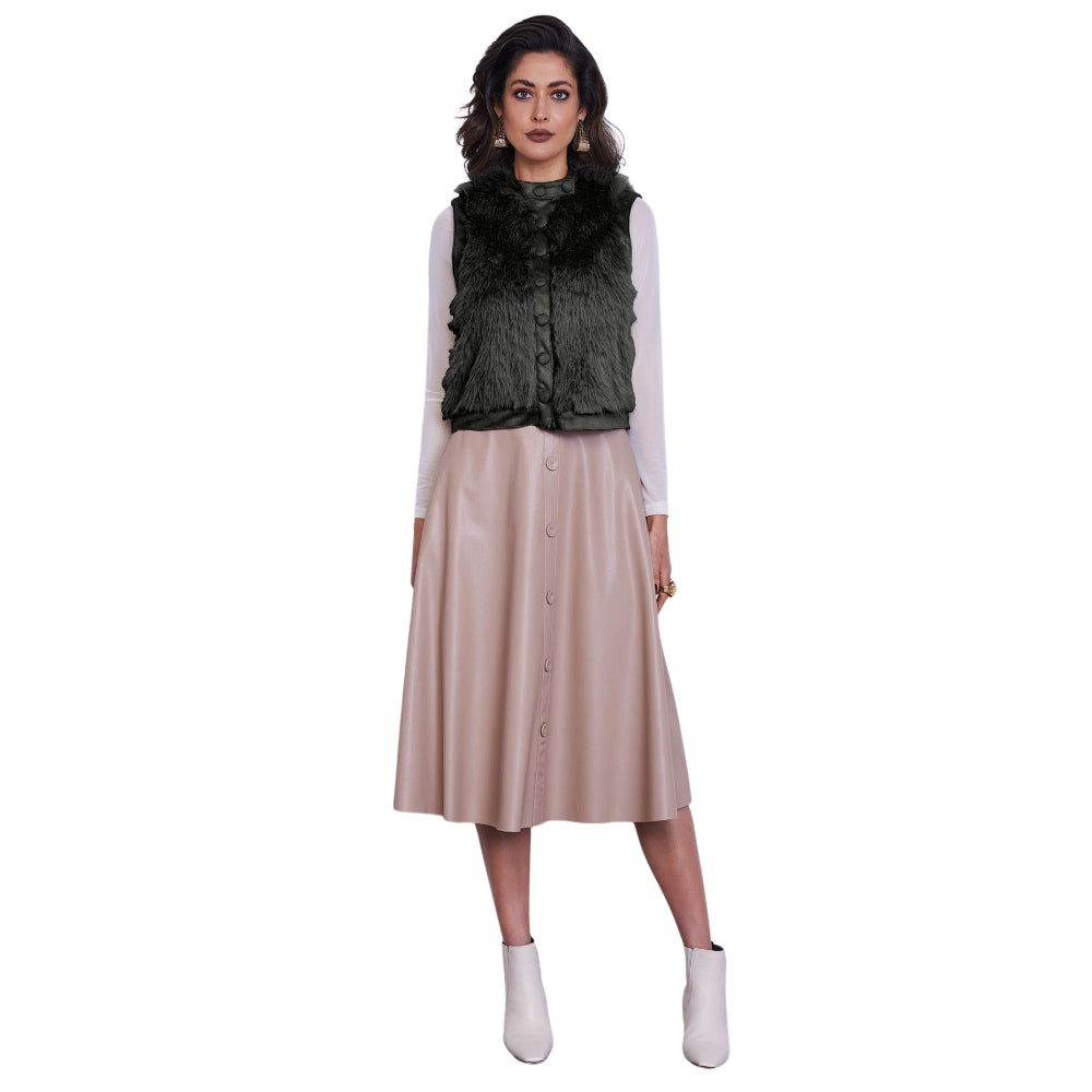 Colete Feminino em Pele  Estilo, Conforto e Sofisticação