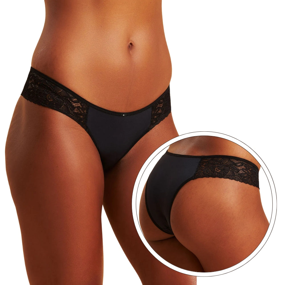 Calcinha Tanga em Renda Comfort