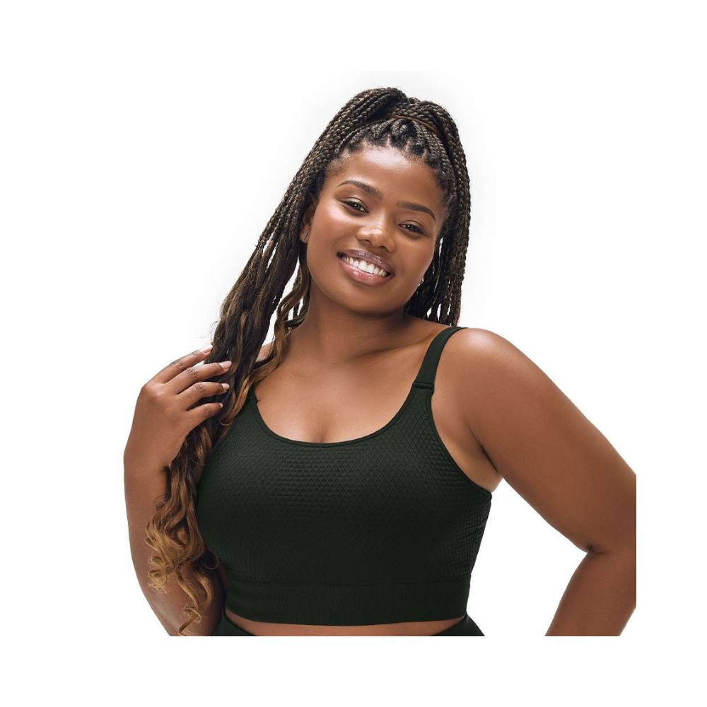 Top Fitness Plus Size com Bojo Removível Conforto e Estilo para Atividade Física