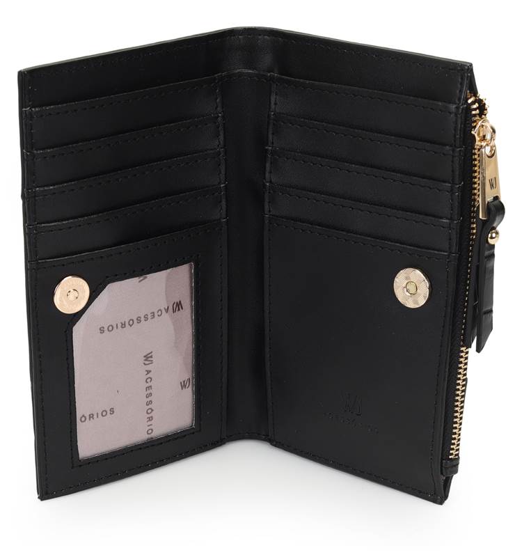 Carteira de Mão Feminina Grande Black