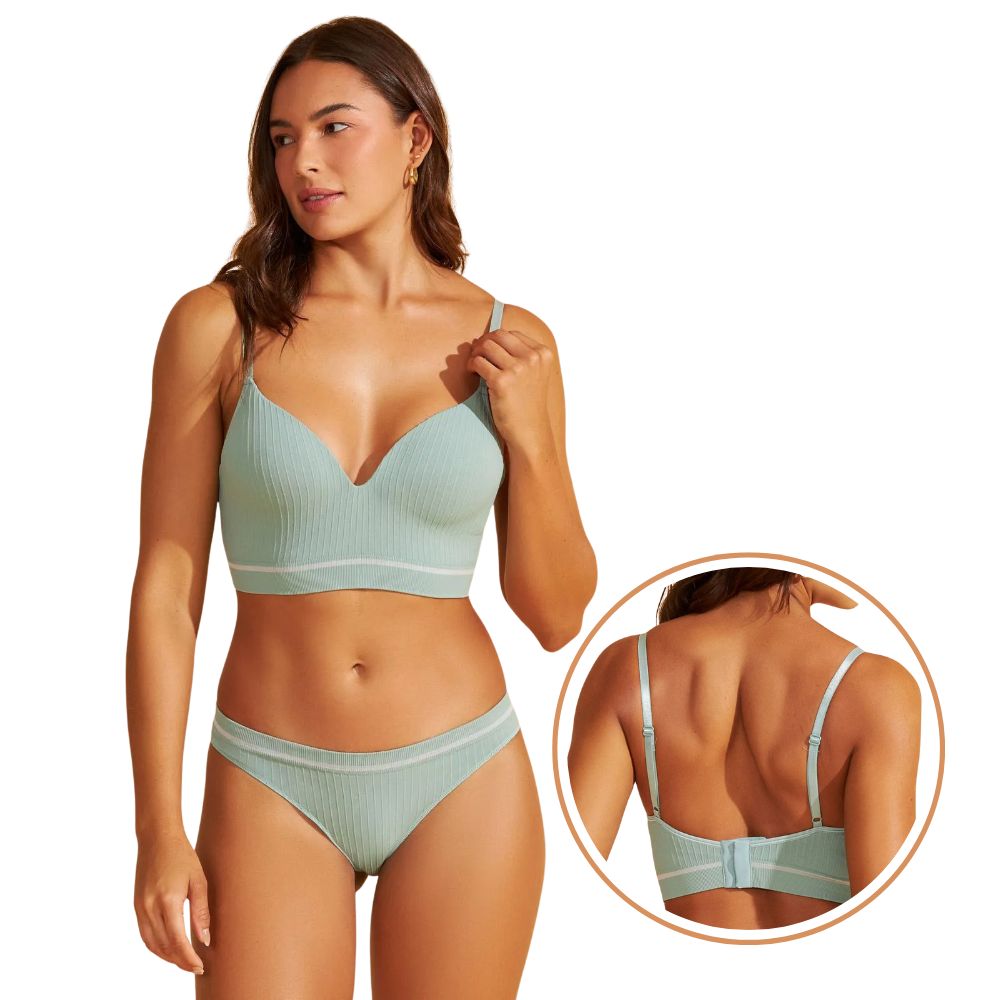 Sutiã com Bojo sem Costura Efeito Dry e Extremo Conforto