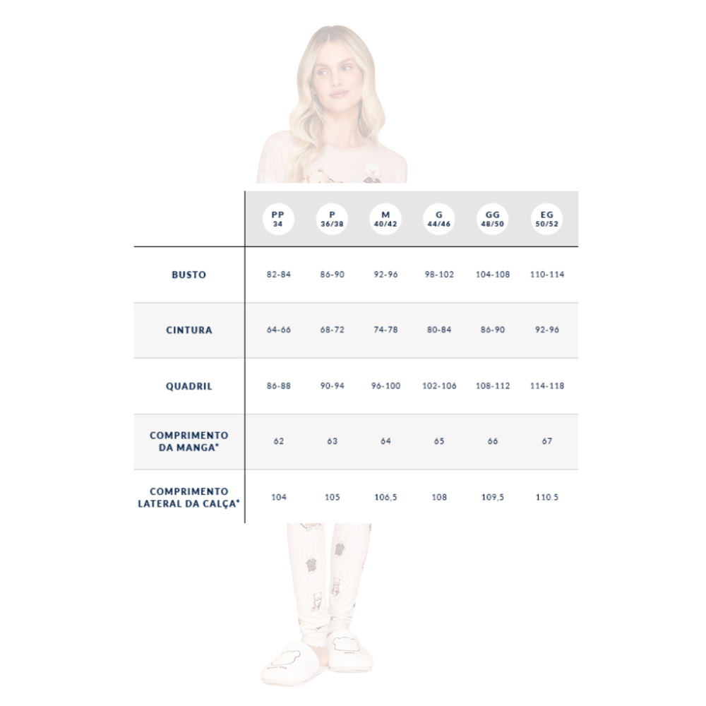 Pijama Legging Feminino Nap Club em Sublime Touch - Lua Luá