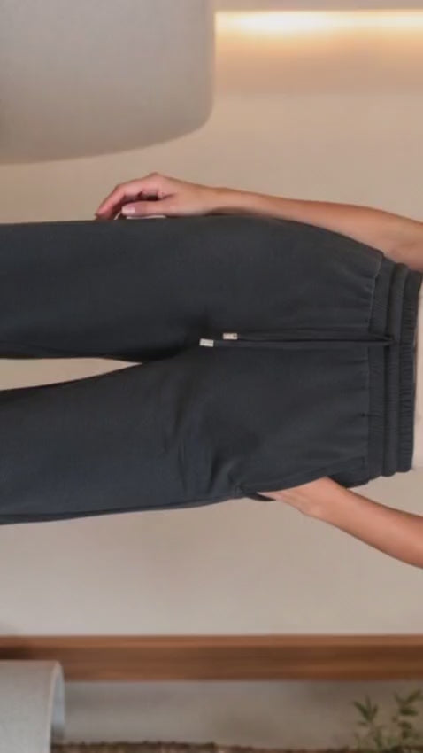 Calça de Abrigo Pantalona Comfy Feminina